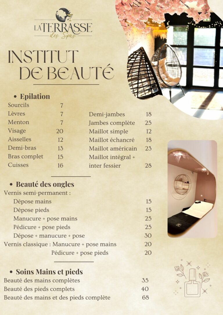 Institut de beauté LA Terrasse Des Spas Hazebrouck