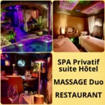 Nuit avec spa jacuzzi privatif Le Touquet restaurant